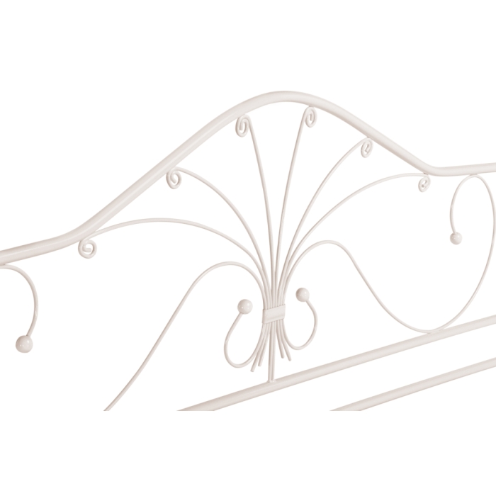 Двуспальная кровать Мэри 2 160х200 белая