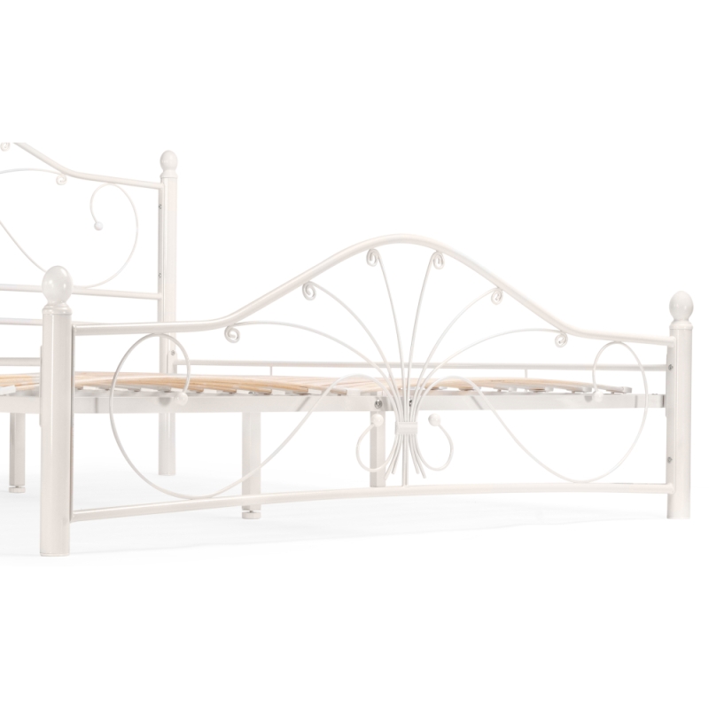 Двуспальная кровать Мэри 2 160х200 белая