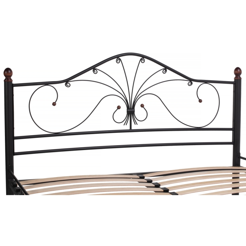 Двуспальная кровать Мэри 2 160х200 черная