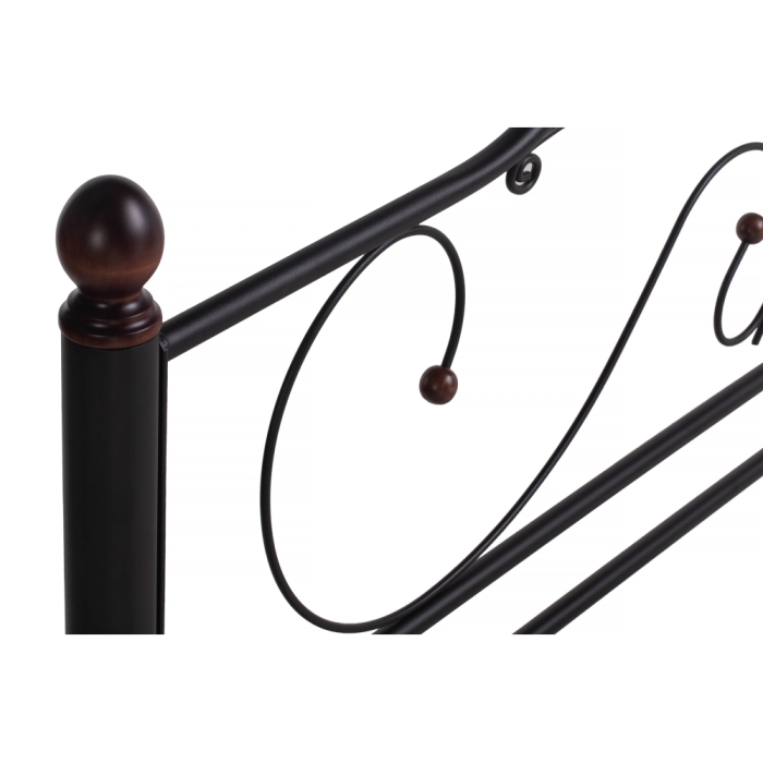 Двуспальная кровать Мэри 2 160х200 черная