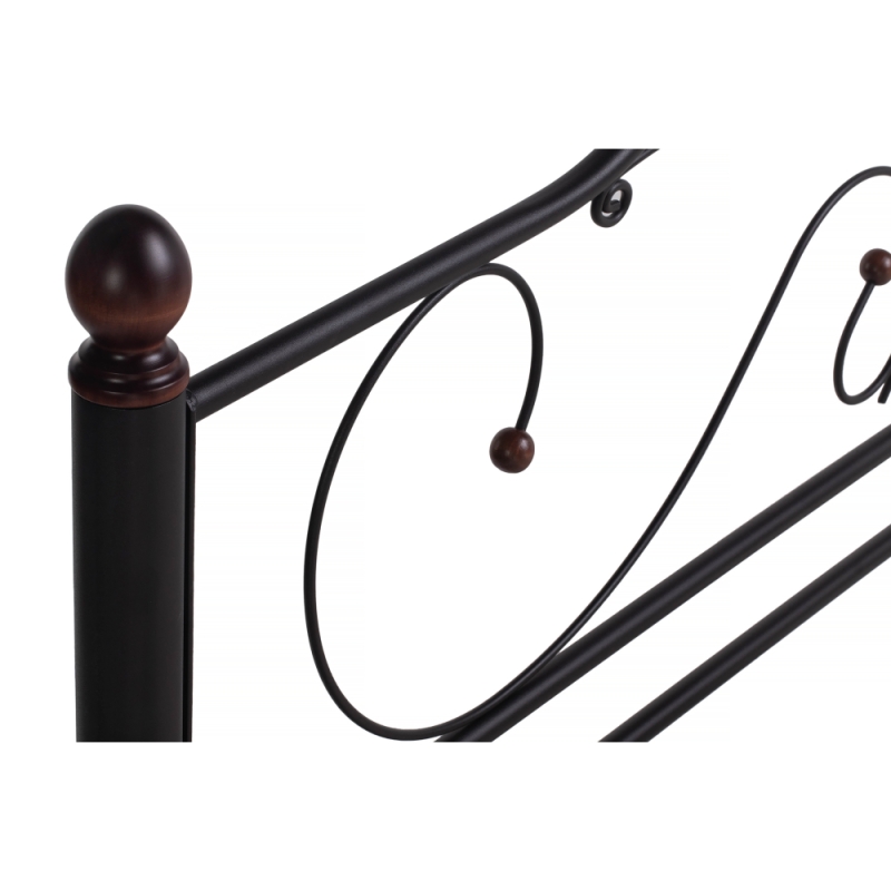 Двуспальная кровать Мэри 2 160х200 черная