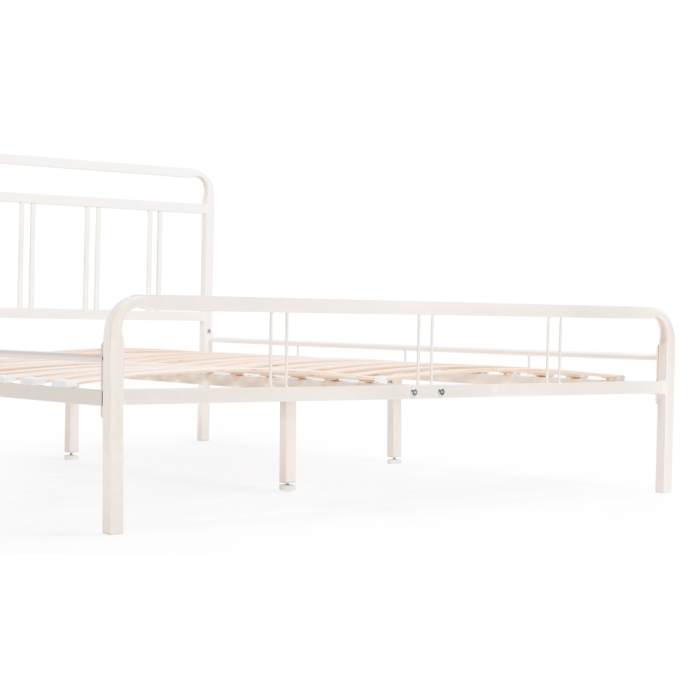 Двуспальная кровать Рейк 160х200 белая