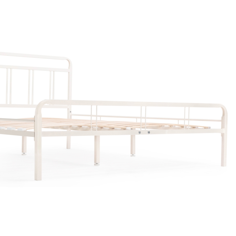 Двуспальная кровать Рейк 160х200 белая