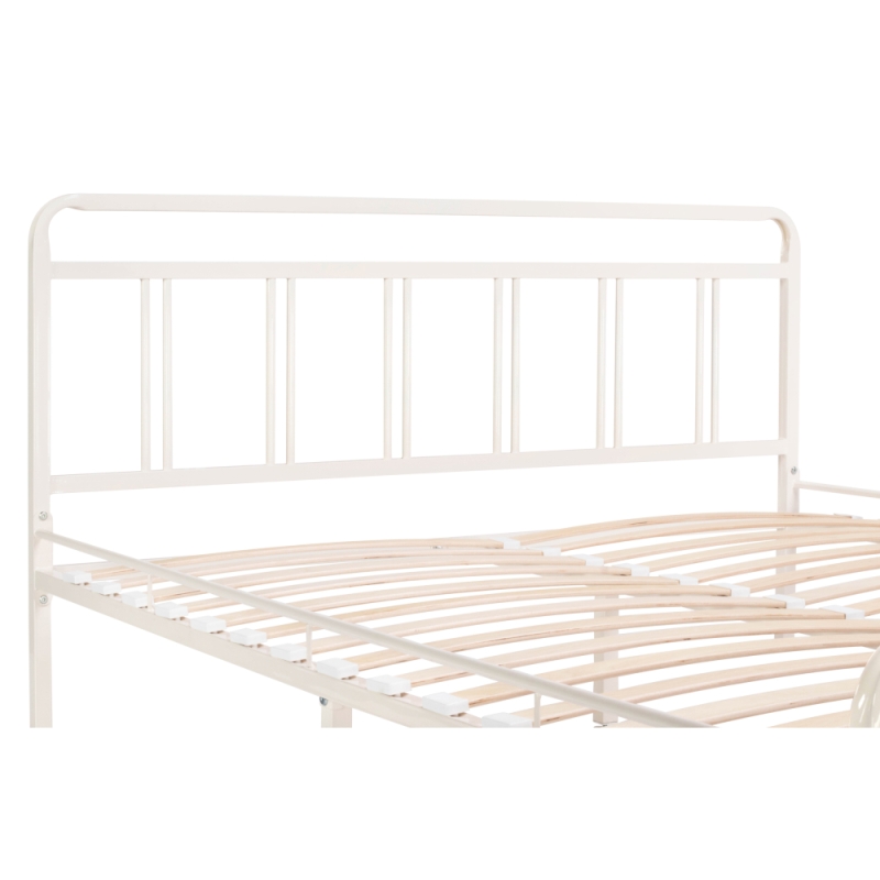 Двуспальная кровать Рейк 160х200 белая