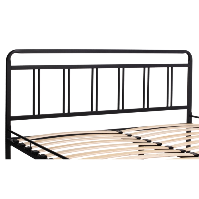 Двуспальная кровать Рейк 160х200 черная