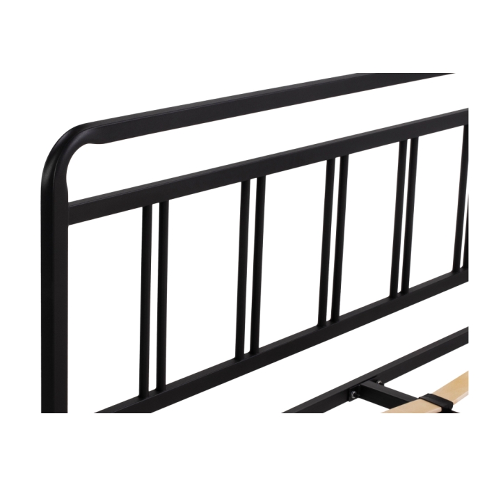 Двуспальная кровать Рейк 160х200 черная