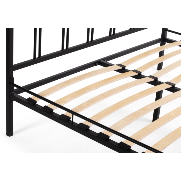 Двуспальная кровать Рейк 160х200 черная