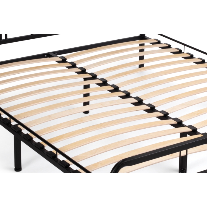 Двуспальная кровать Рейк 160х200 черная