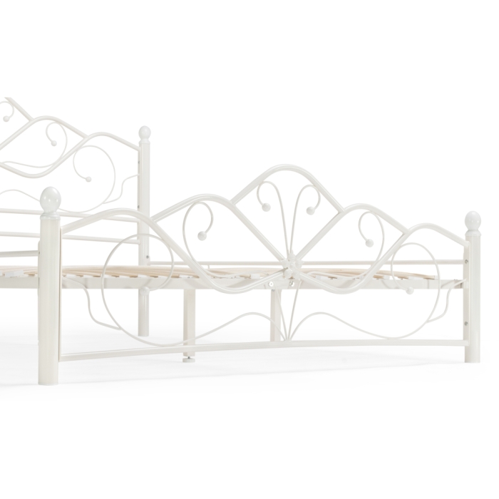 Двуспальная кровать Виктори 2 160х200 белая