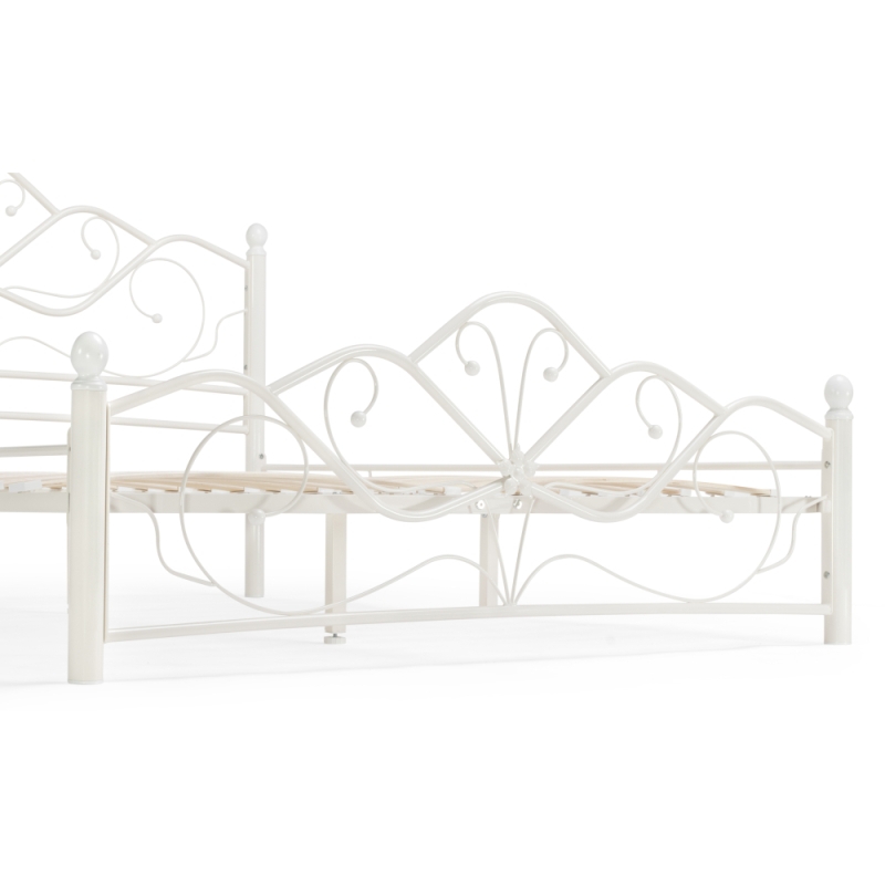 Двуспальная кровать Виктори 2 160х200 белая