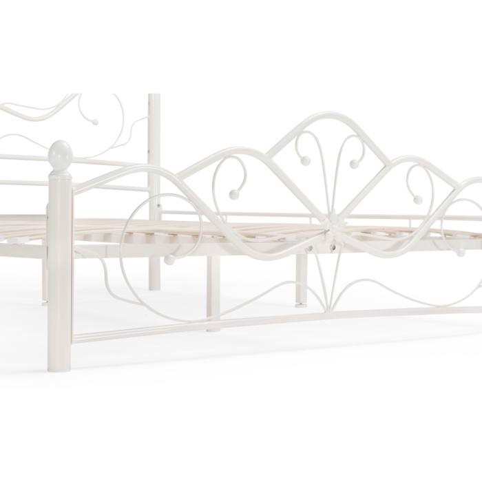 Двуспальная кровать Виктори 2 160х200 белая