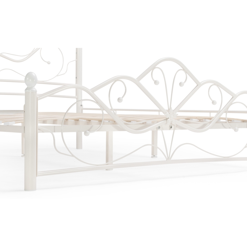 Двуспальная кровать Виктори 2 160х200 белая