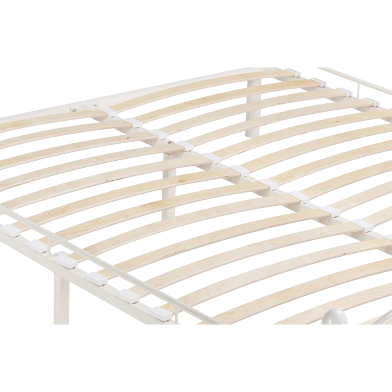 Двуспальная кровать Виктори 2 160х200 белая