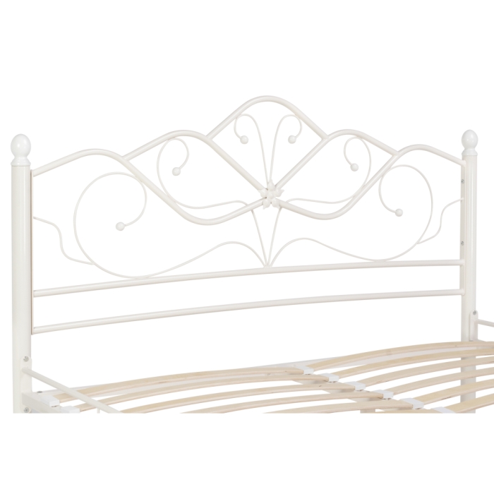 Двуспальная кровать Виктори 2 160х200 белая