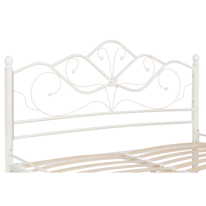 Двуспальная кровать Виктори 2 160х200 белая