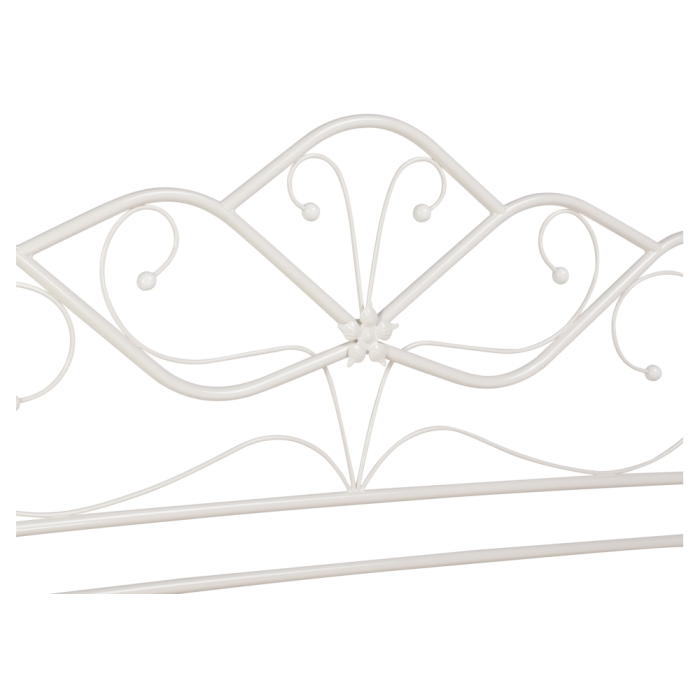 Двуспальная кровать Виктори 2 160х200 белая