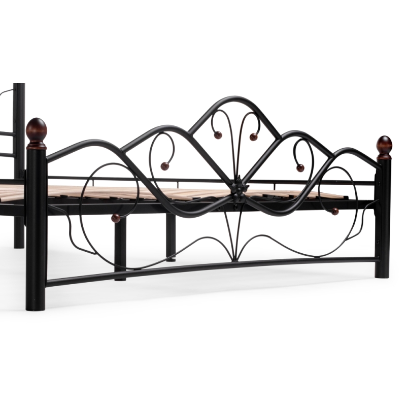 Двуспальная кровать Виктори 2 160х200 черная