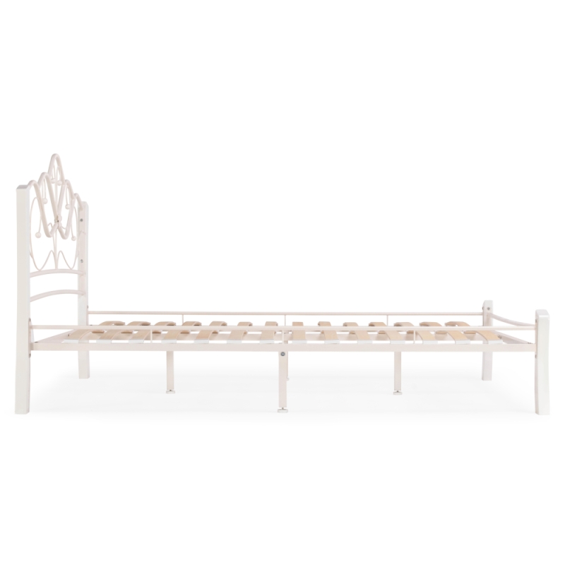 Двуспальная кровать Виктори 4 160х200 белая