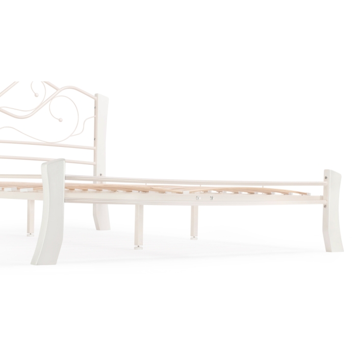 Двуспальная кровать Виктори 4 160х200 белая