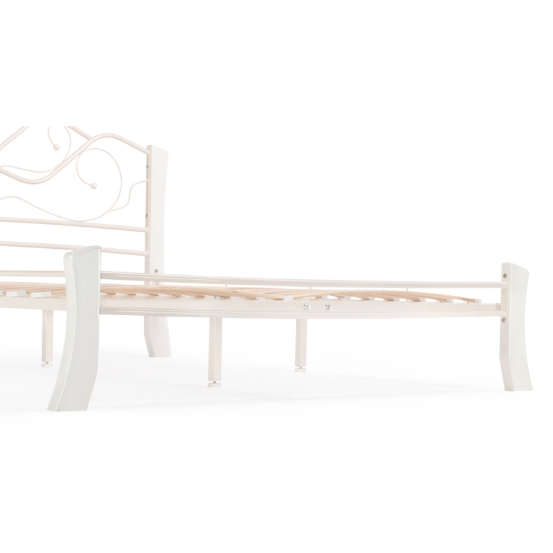 Двуспальная кровать Виктори 4 160х200 белая