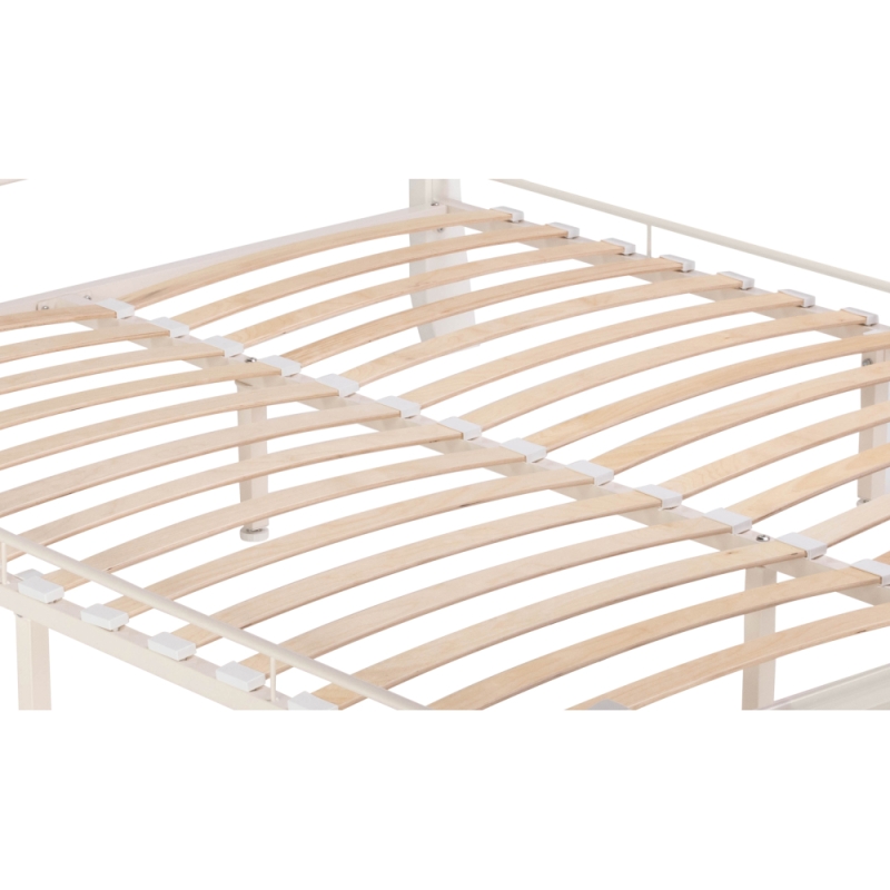 Двуспальная кровать Виктори 4 160х200 белая