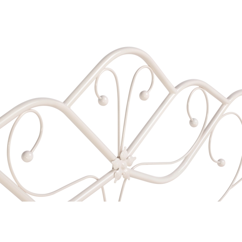 Двуспальная кровать Виктори 4 160х200 белая