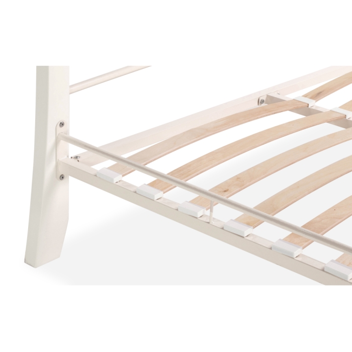 Двуспальная кровать Виктори 4 160х200 белая