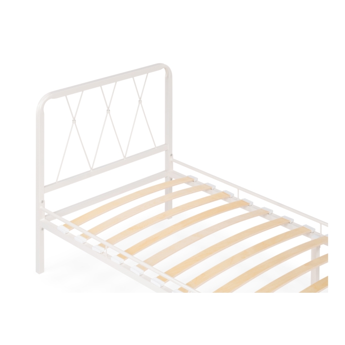 Односпальная кровать Иоханна 18 90х200 белая