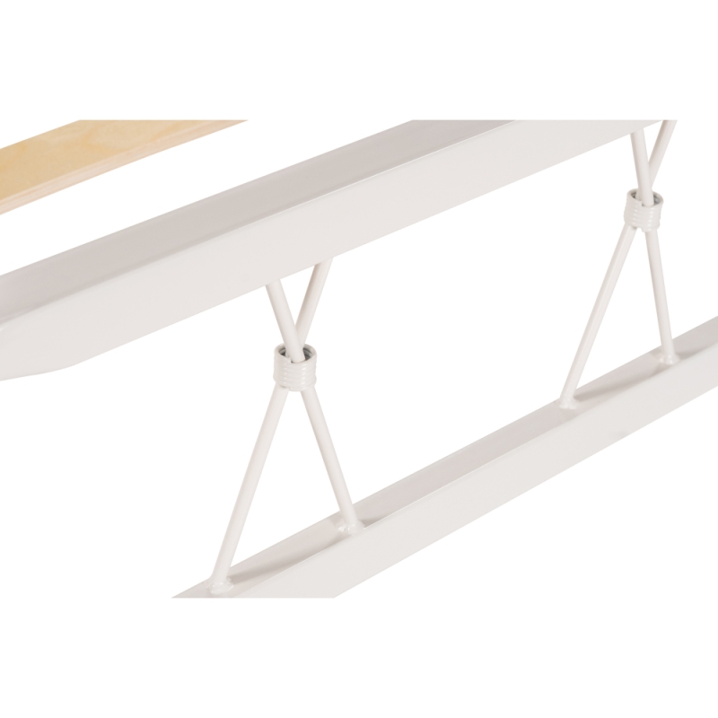 Односпальная кровать Иоханна 18 90х200 белая