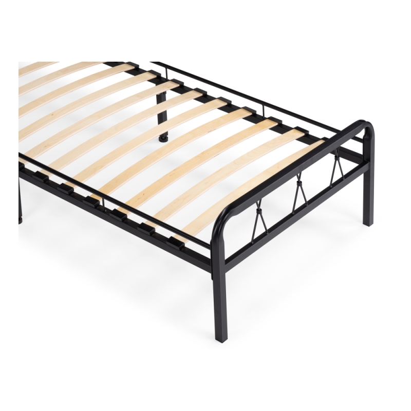 Односпальная кровать Иоханна 18 90х200 черная