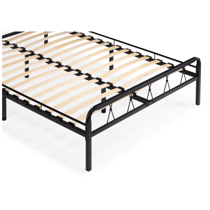 Полутораспальная кровать Иоханна 18 120х200 черная