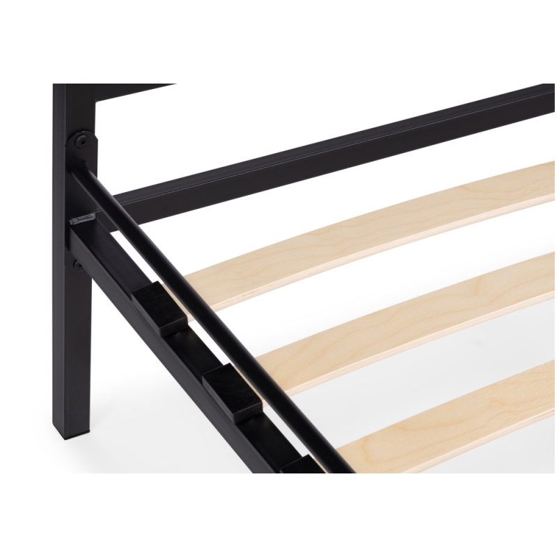 Полутораспальная кровать Иоханна 18 120х200 черная