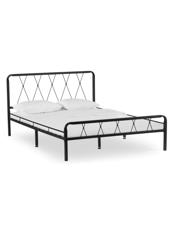 Полутораспальная кровать Иоханна 18 140х200 черная