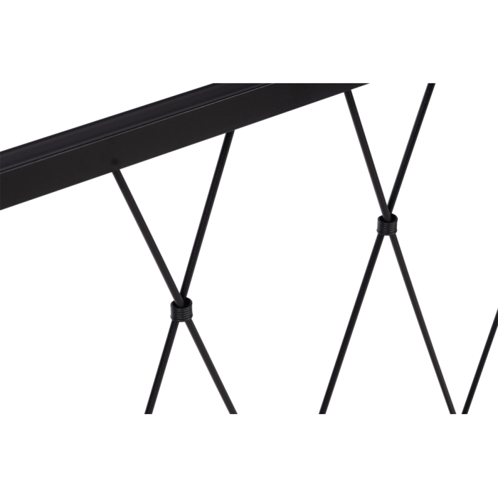 Полутораспальная кровать Иоханна 18 140х200 черная