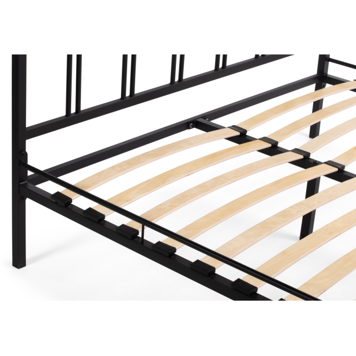 Полутораспальная кровать Рейк 120х200 черная