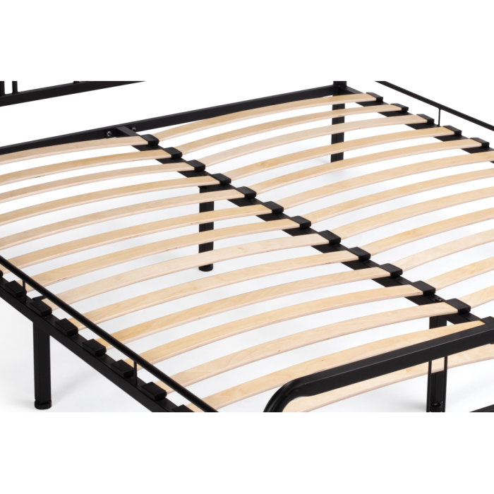 Полутораспальная кровать Рейк 120х200 черная