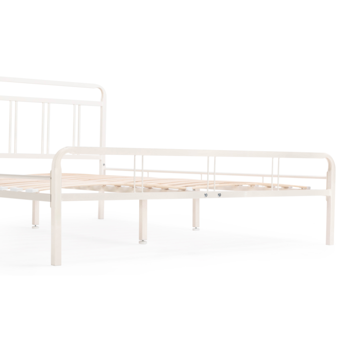 Полутораспальная кровать Рейк 140х200 белая