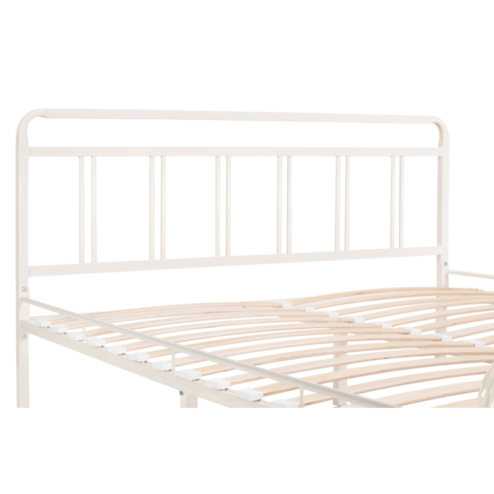 Полутораспальная кровать Рейк 140х200 белая