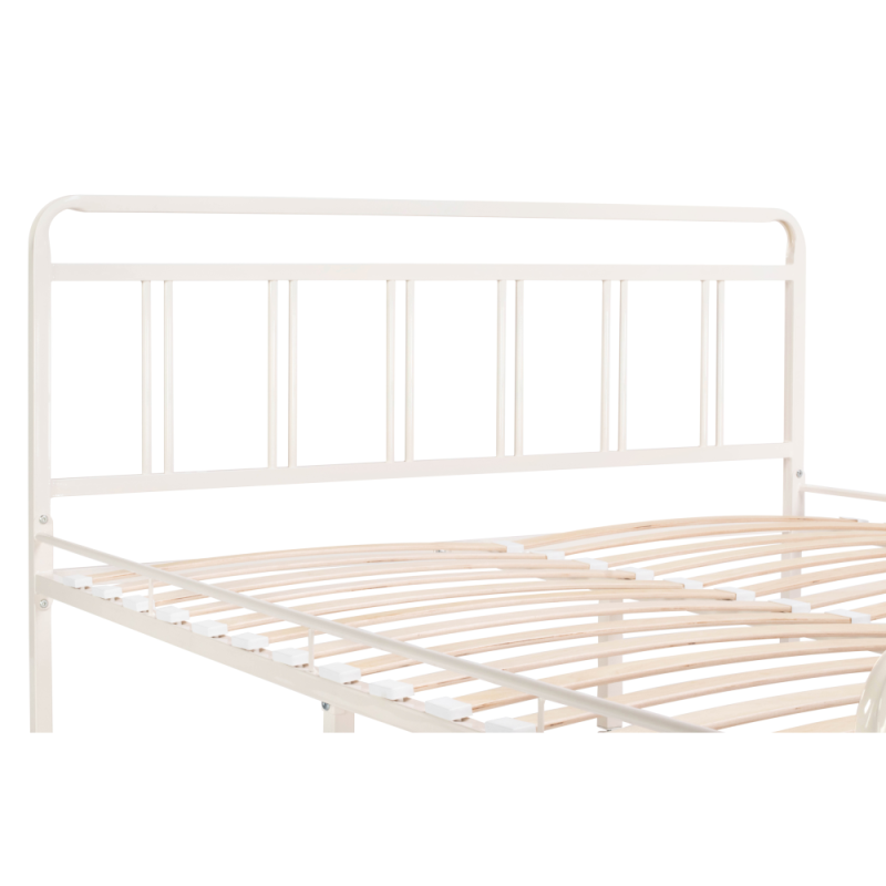 Полутораспальная кровать Рейк 140х200 белая