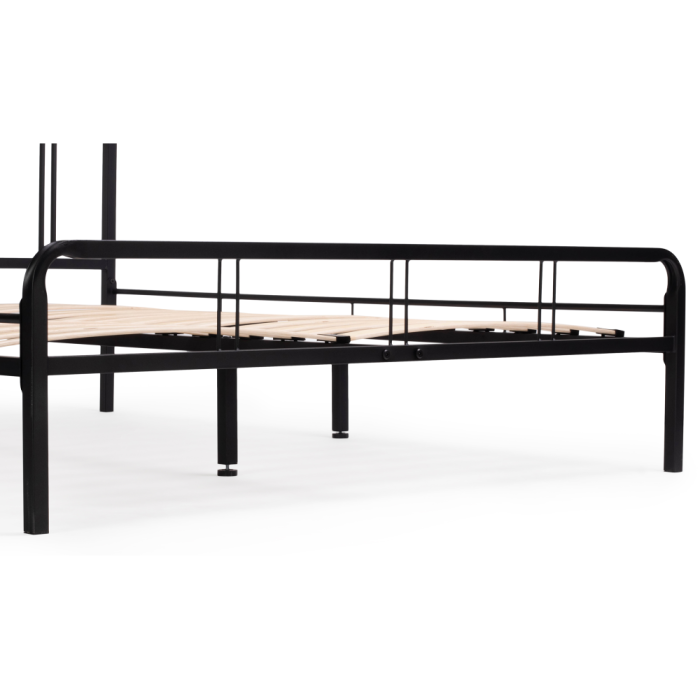 Полутораспальная кровать Рейк 140х200 черная