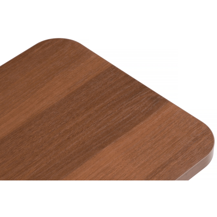 Прикроватная тумба Клео 2 черная / орех