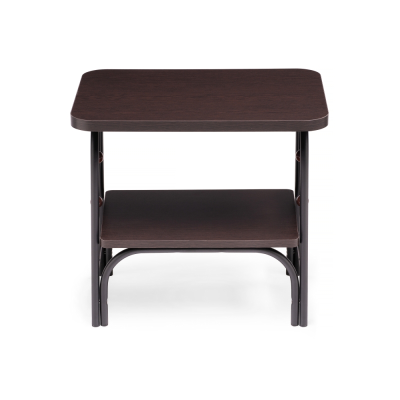 Прикроватная тумба Клео 2 черная / венге