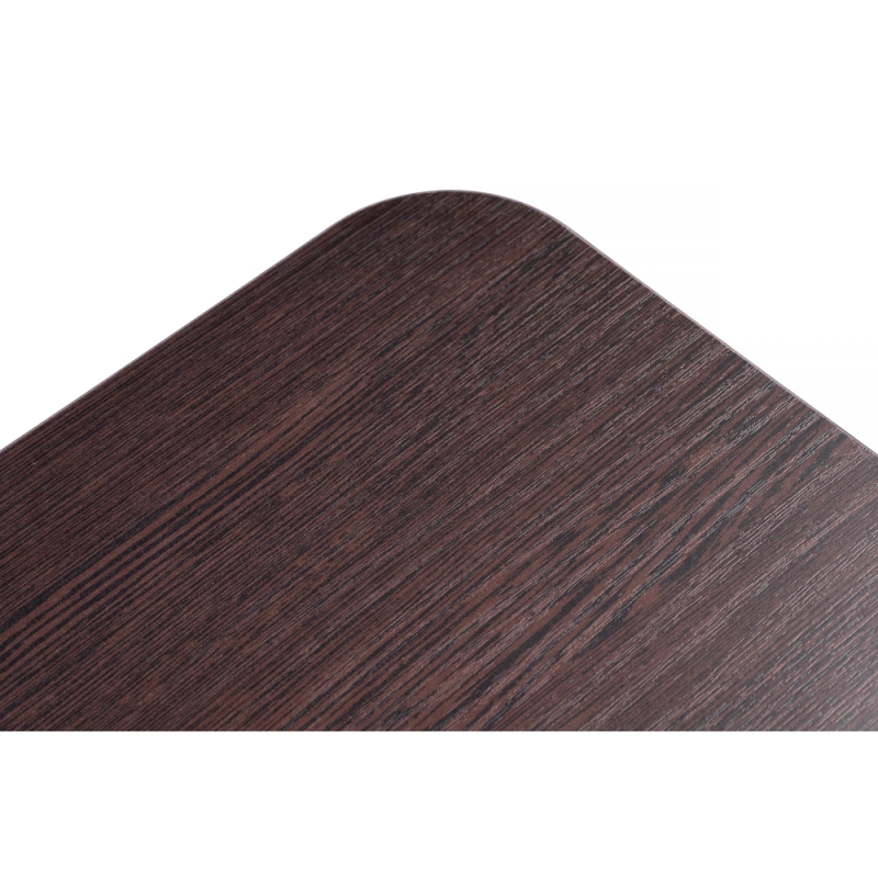 Прикроватная тумба Клео 2 черная / венге