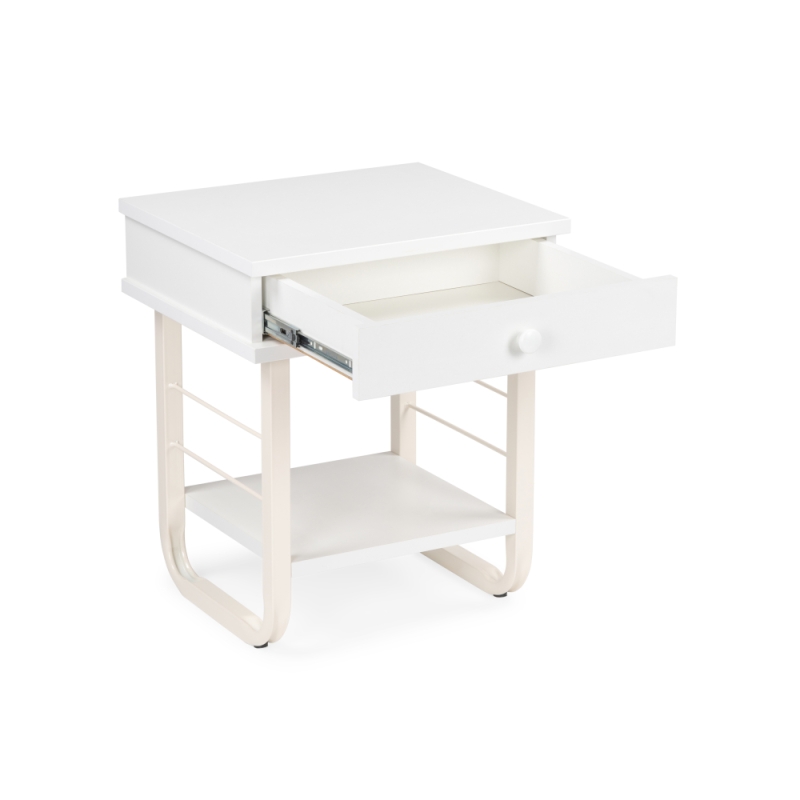 Прикроватная тумба Малгома белая