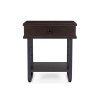 Прикроватная тумба Малгома черная / венге
