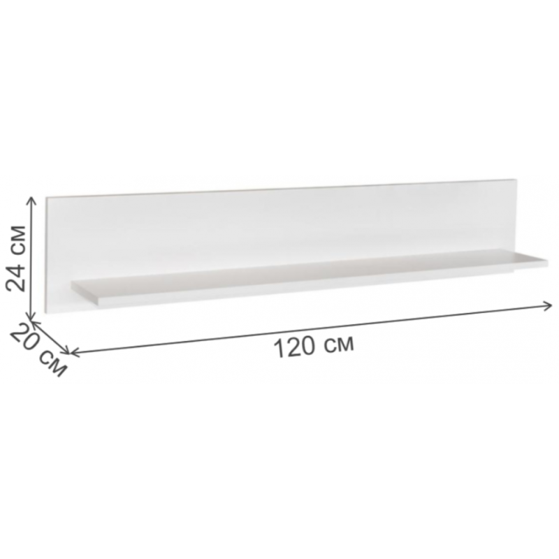 Модульная гостиная Бэль белый премиум / дуб золотой craft комплектация 2