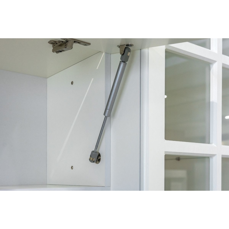 Модульная гостиная Ливерпуль белый / ясень ваниль НМ-1012-100 комплектация 1