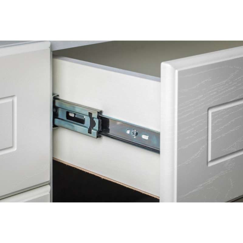 Модульная гостиная Ливерпуль белый / ясень ваниль НМ-1012-100 комплектация 1