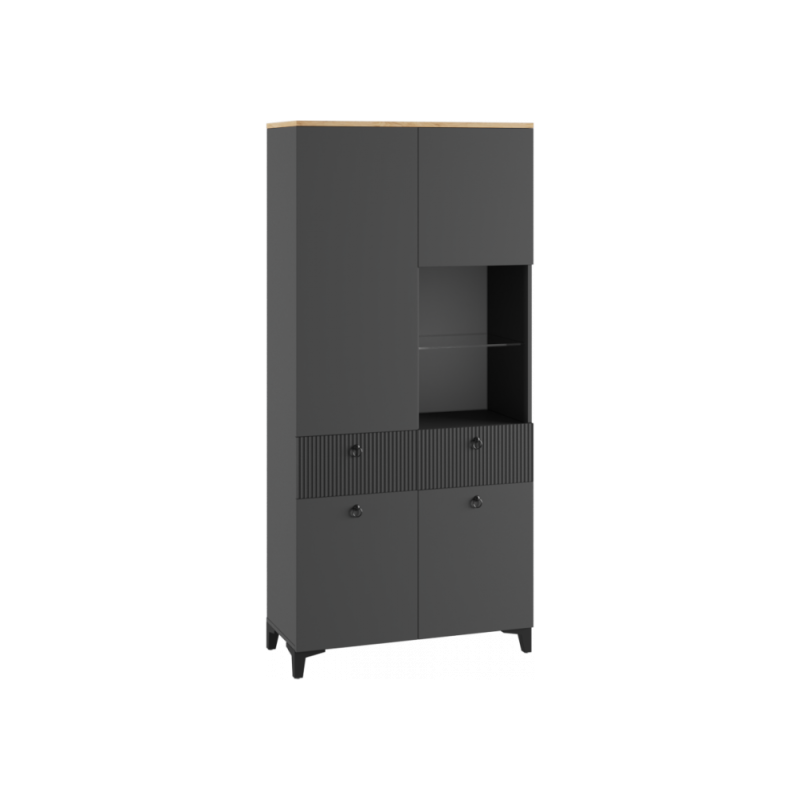 Модульная гостиная Ника эйхория QR-17 / графит комплектация 1