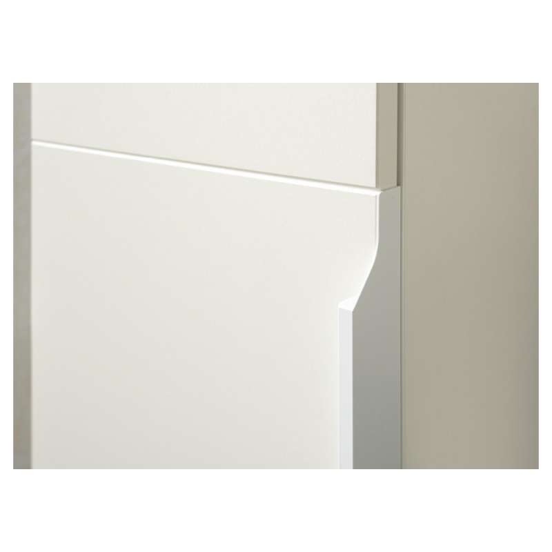 Модульная прихожая Октава Комплектация 1 белый PE шагрень / дуб золотой craft